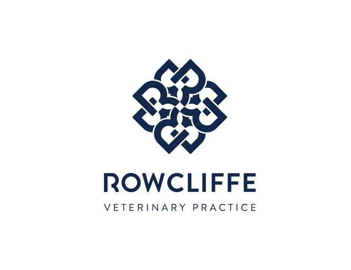 Rowcliffe vets logo design